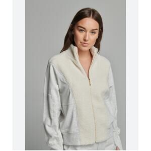 Sunday’s brand jacket, cream, color size large